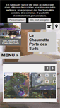 Mobile Screenshot of hotel-lachaumette.com
